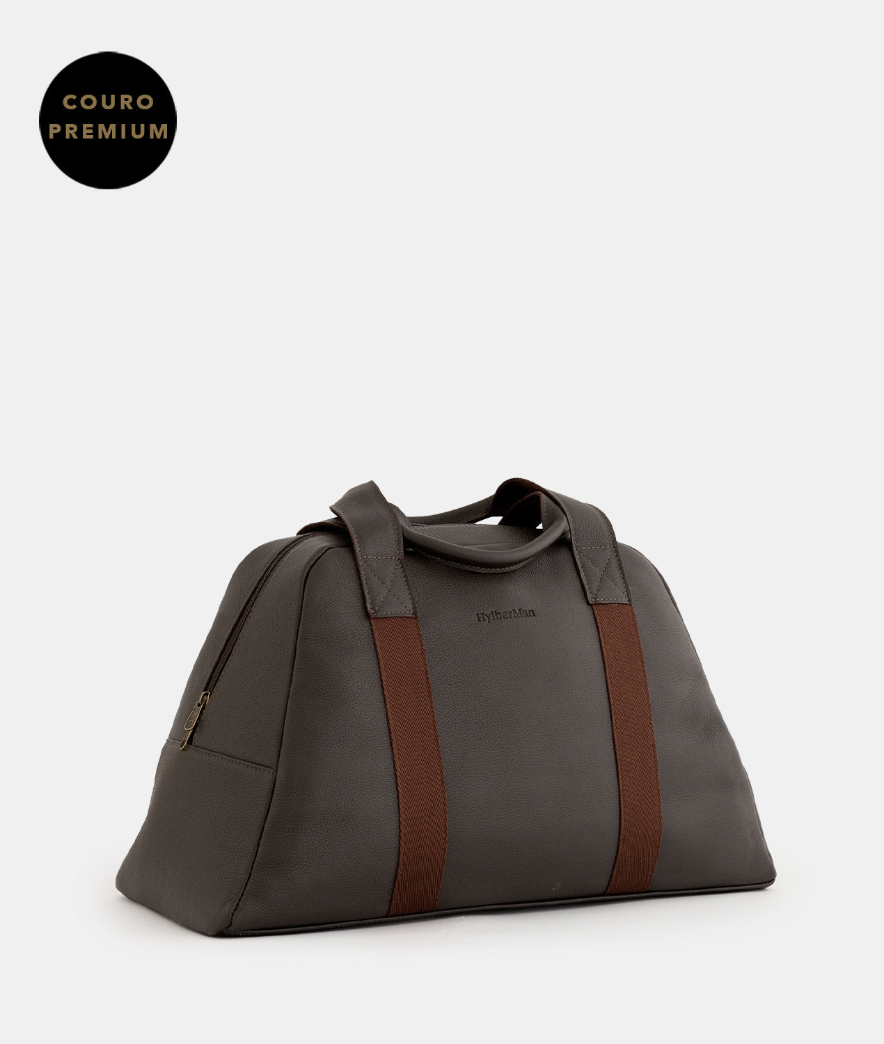 Bolsa em Couro Legítimo Trapezo