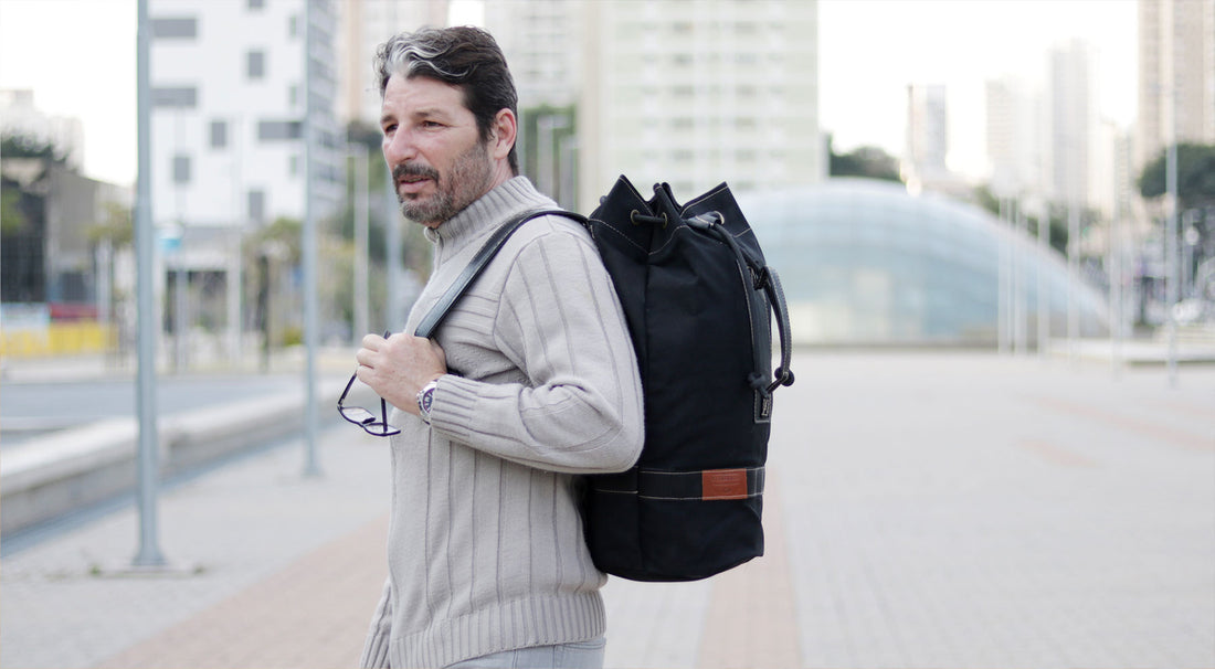 O que são as mochilas tubulares ou marinheiro? A criação de um novo modelo.