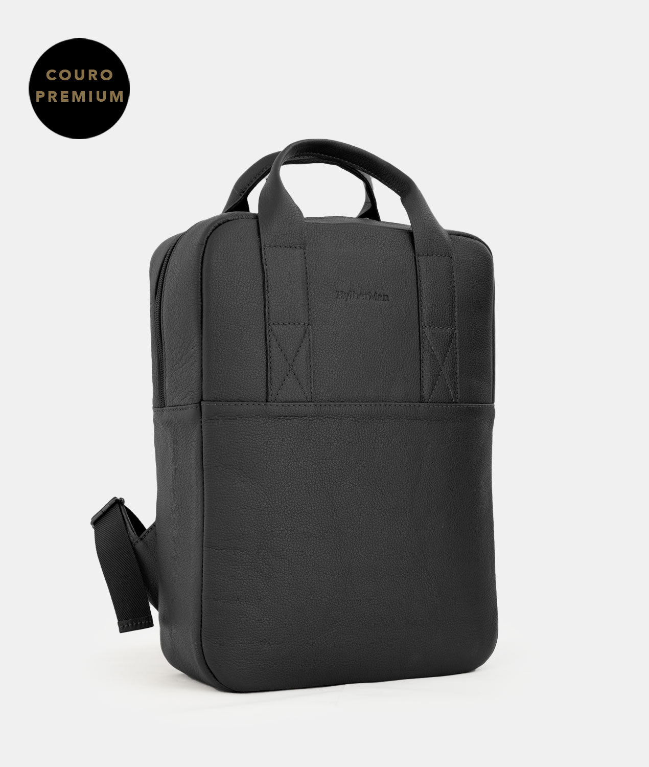 Mochila em Couro Legítimo Slim