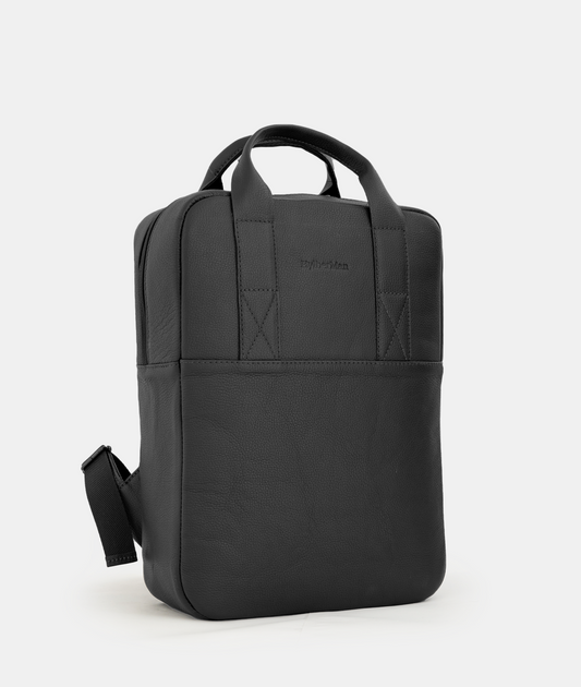 Mochila Executiva Masculina Slim em Couro Legítimo