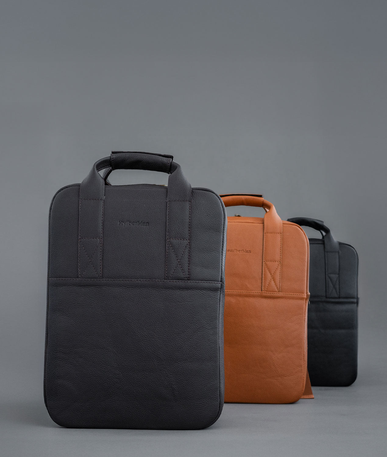 Mochila em Couro Legítimo Slim